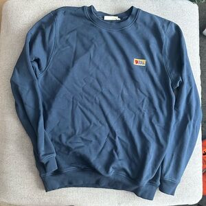 Fjallraven Navy Crewneck Sweater